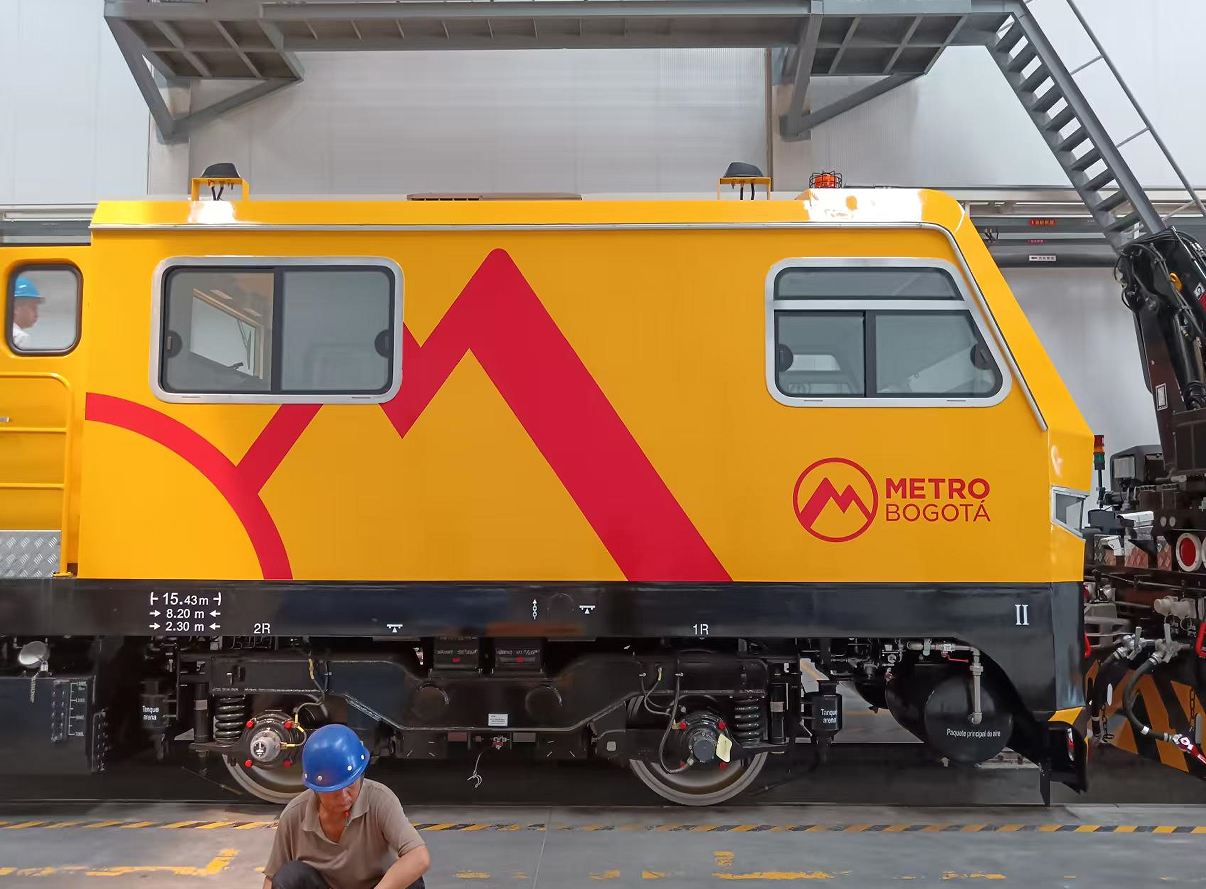 中車首批多功能軌道車發往哥倫比亞，深盟新材料攜手國際油漆提供整體涂裝涂料解決方案